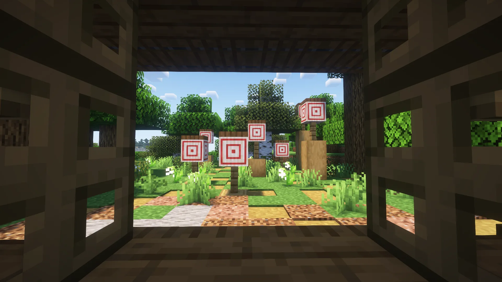 Villager Archer Camp — скриншот 1 (Моды, Minecraft)