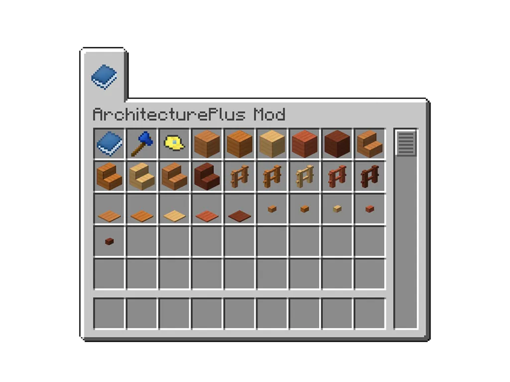 ArchitecturePlus, Моды, Minecraft