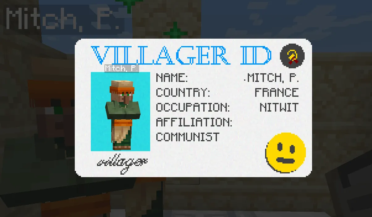 Villager Ideology — скриншот 3 (Моды, Minecraft)
