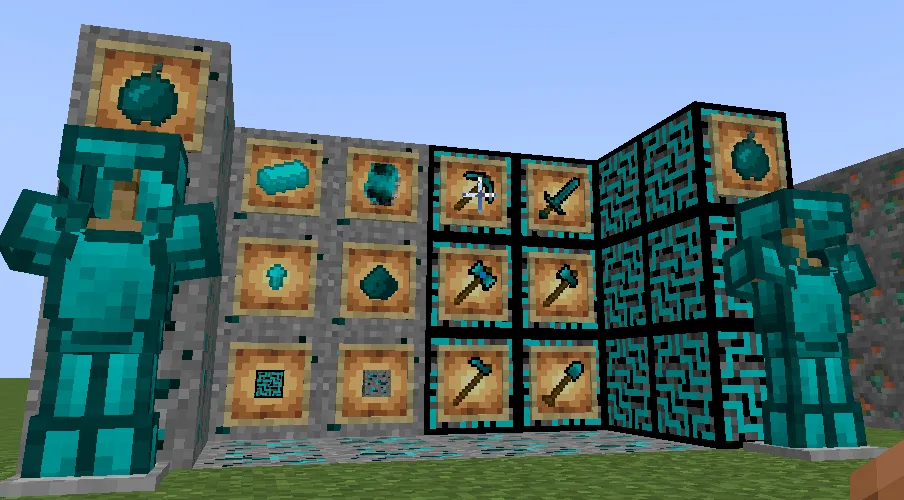More Ores and Crafts — скриншот 13 (Моды, Minecraft)