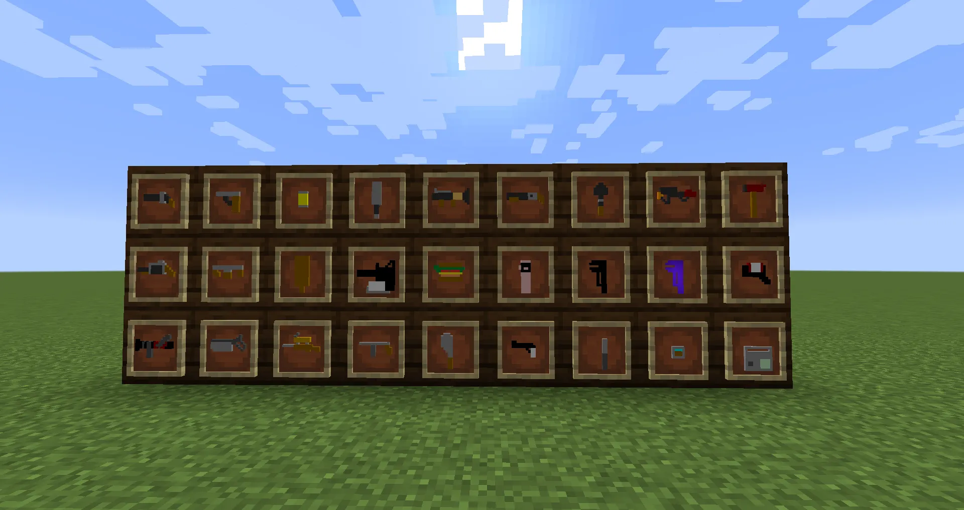 TF2 Items, Моды, Minecraft