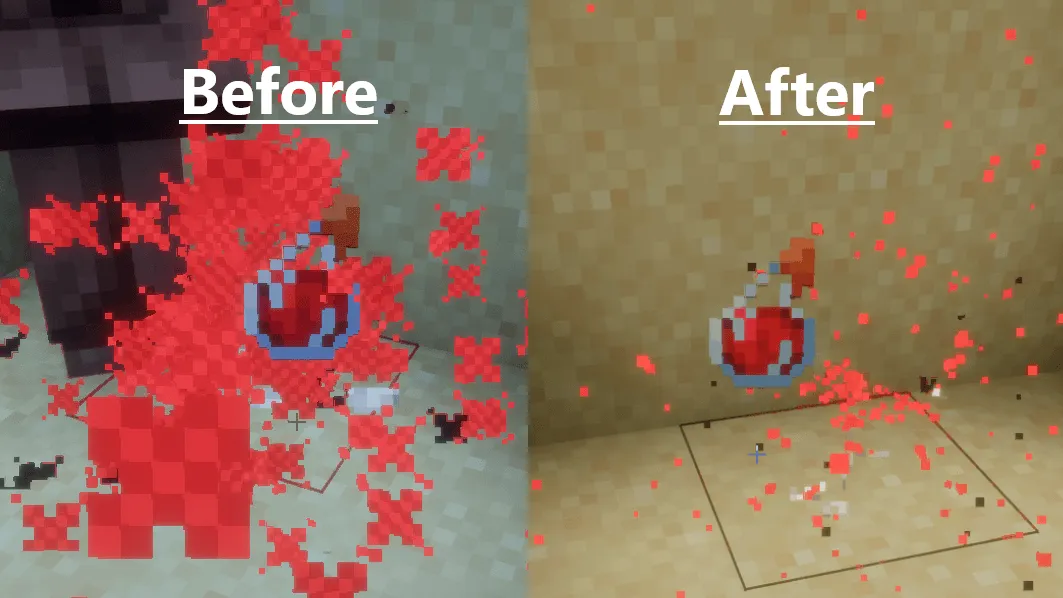 Zero Particles, Текстуры, Minecraft