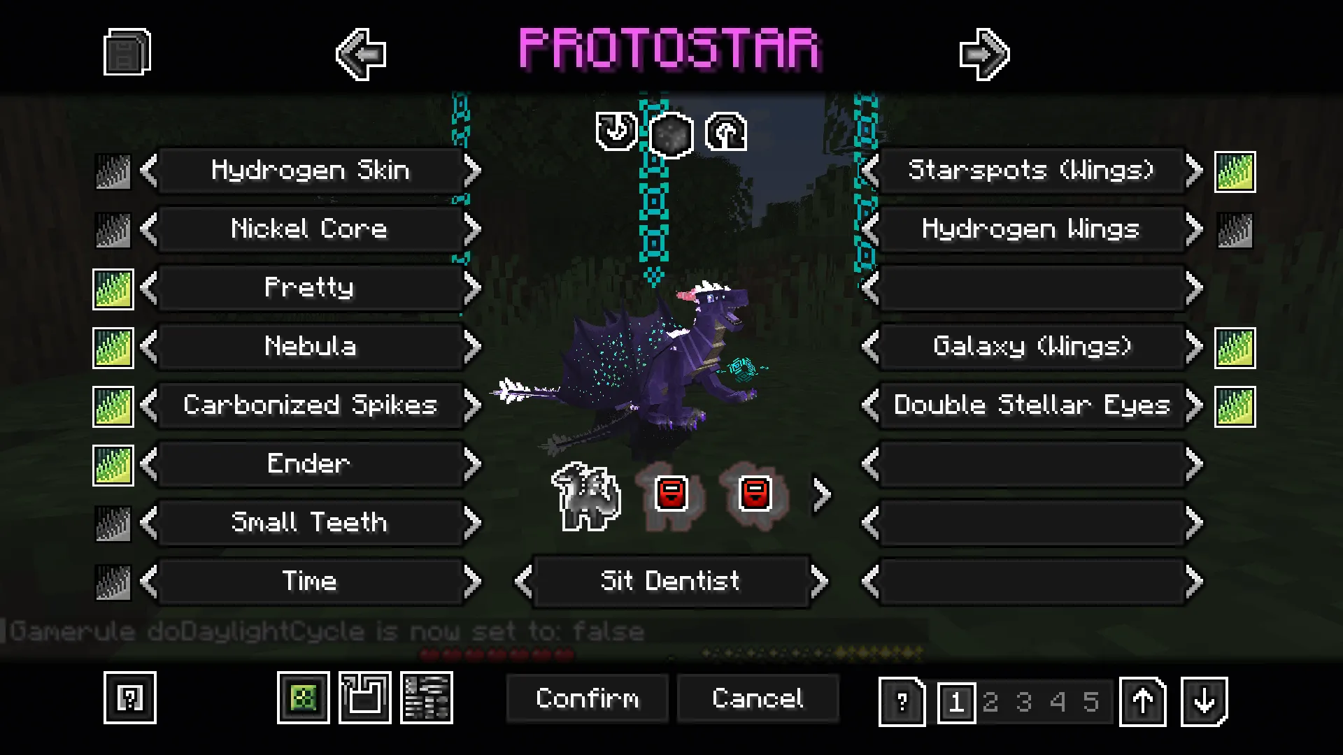 Astral Dragon, Моды, Minecraft