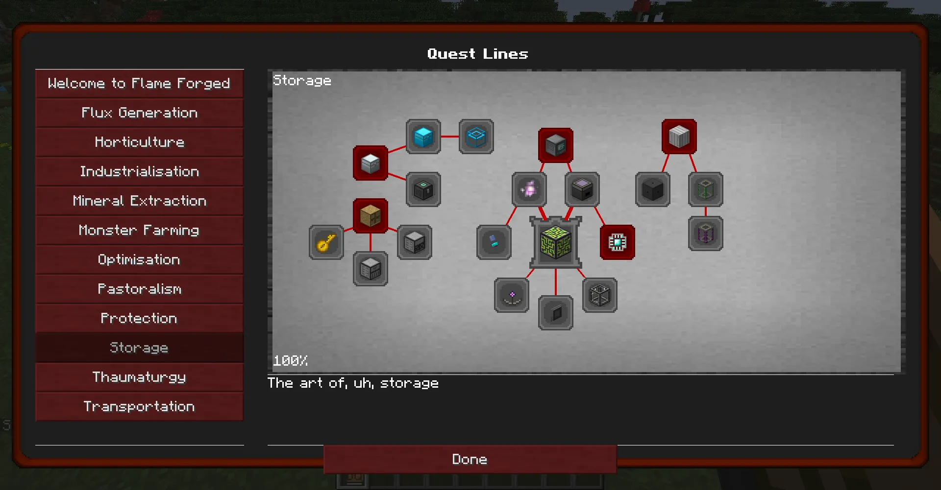 FlameForged, Модпаки, Minecraft