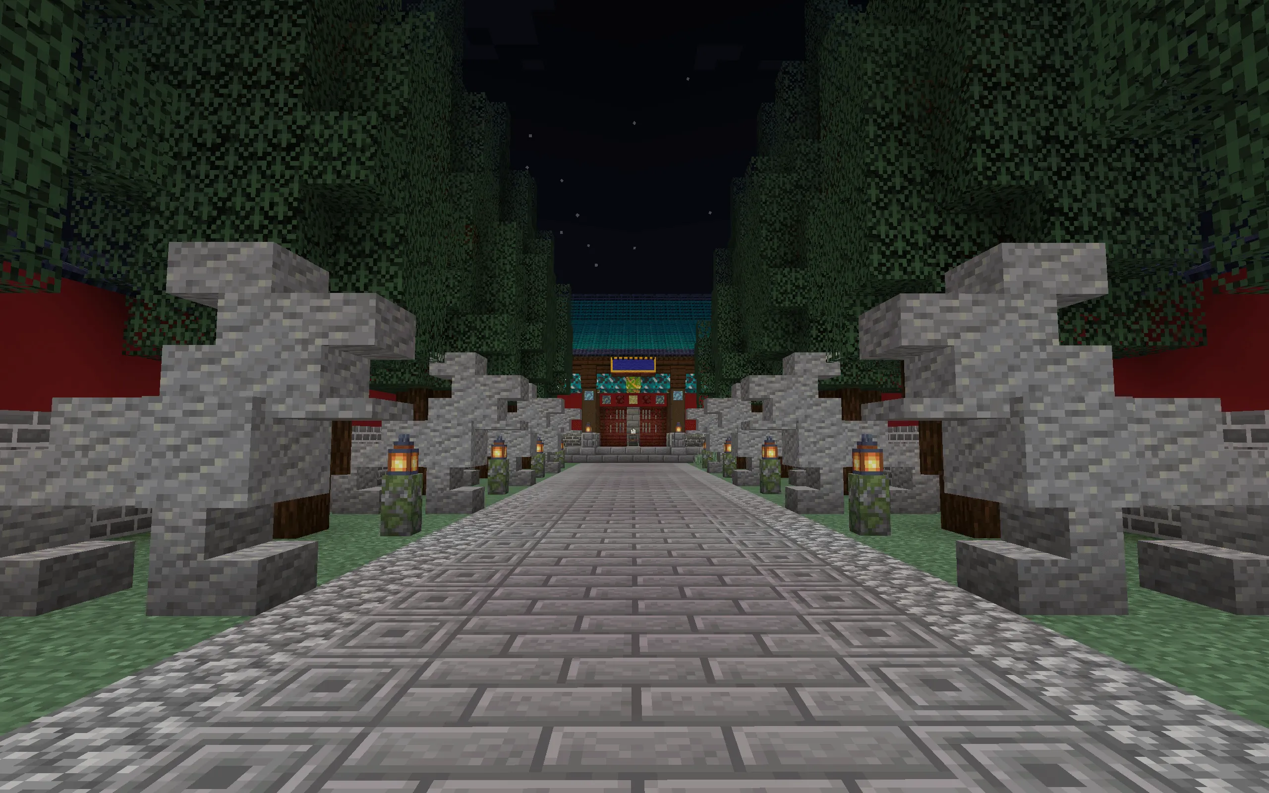 The ‌Cyan Ancient City Style Pack — скриншот 1 (Моды, Minecraft)