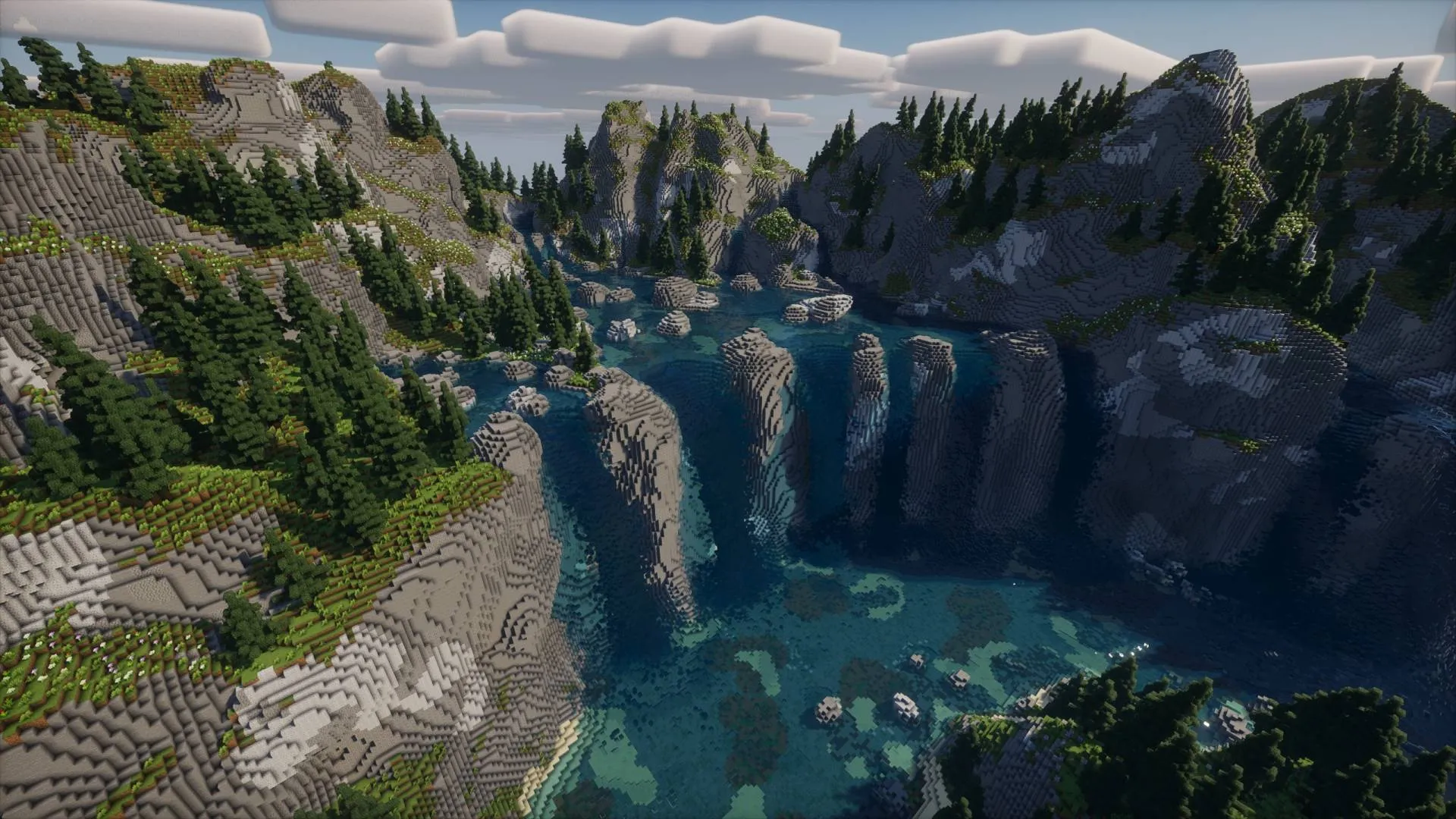 Old Fallen Castle -  Medieval & Fantasy Castle, Карты, Minecraft