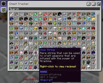 Chest Tracker (Unofficial port), Моды, Minecraft