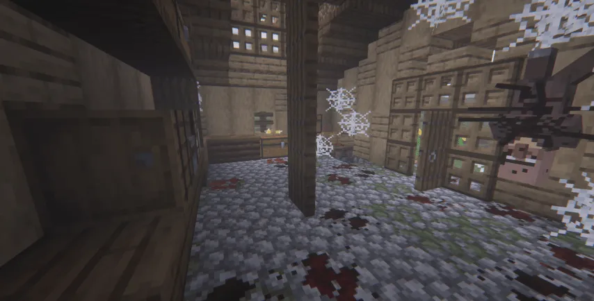 Horrorria   '   The horror modpack  in style of from fog  and scariest entity her a man night error terror  corrupted halloween, Модпаки, Minecraft