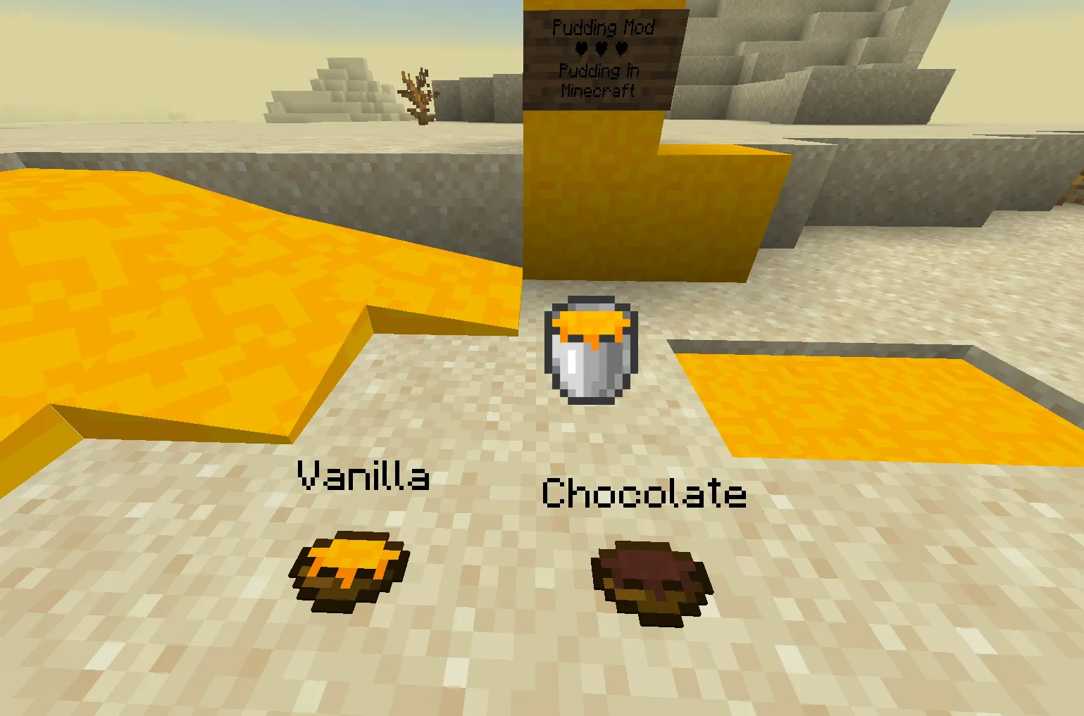 Pudding Mod (Fabric Archive), Моды, Minecraft