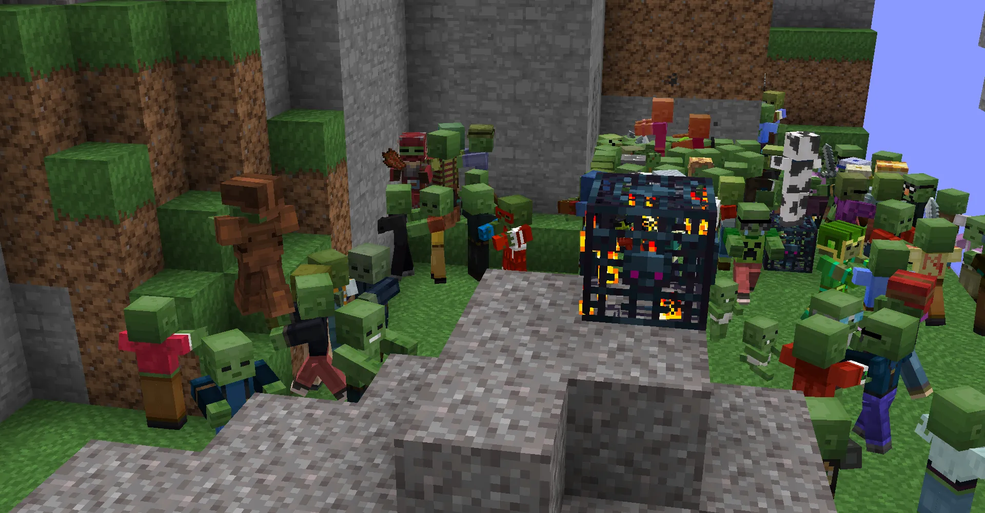 Mickey Joe's Zombies, Текстуры, Minecraft