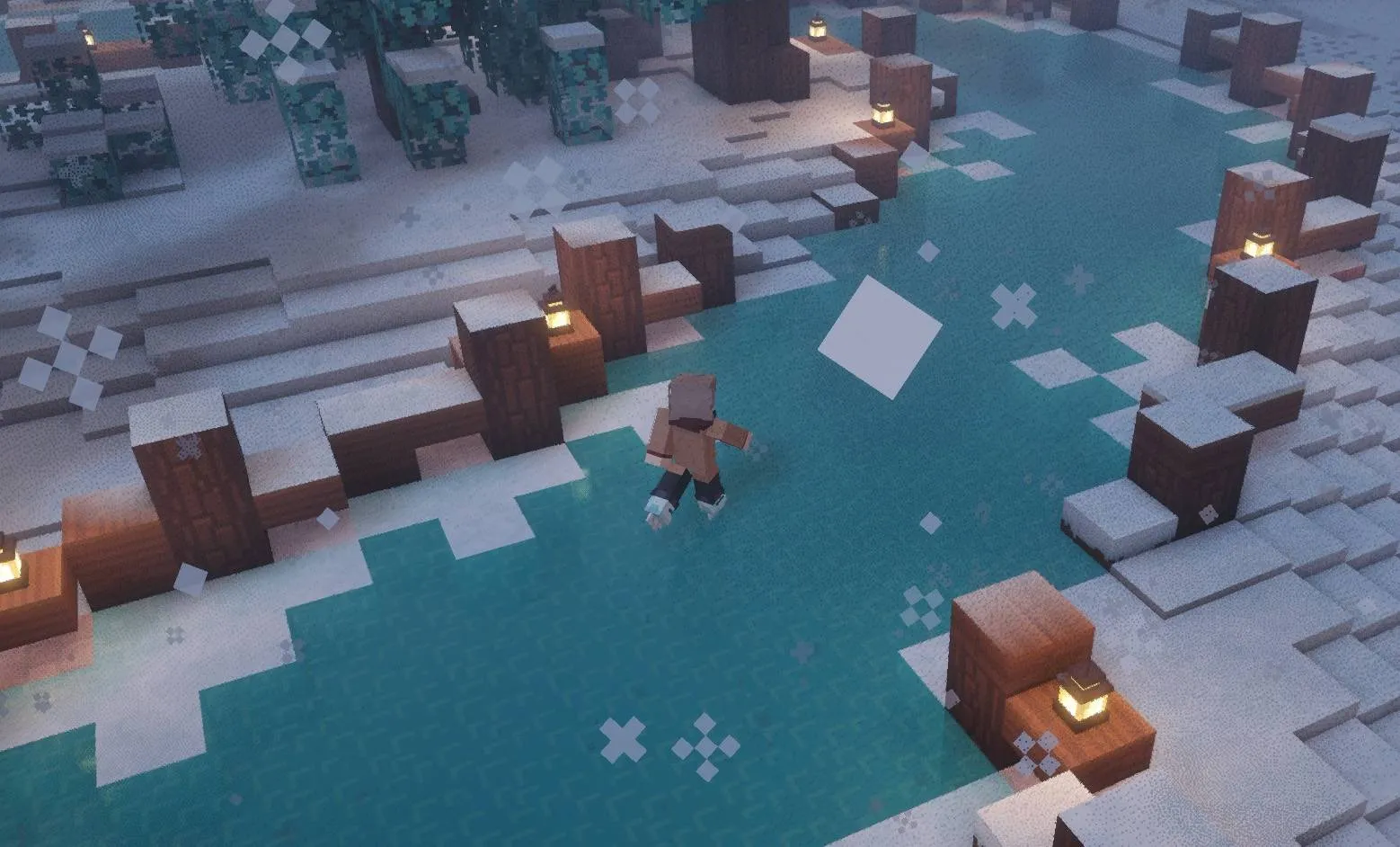 Herr Bergmanns Winter Leben 2025 — скриншот 1 (Модпаки, Minecraft)