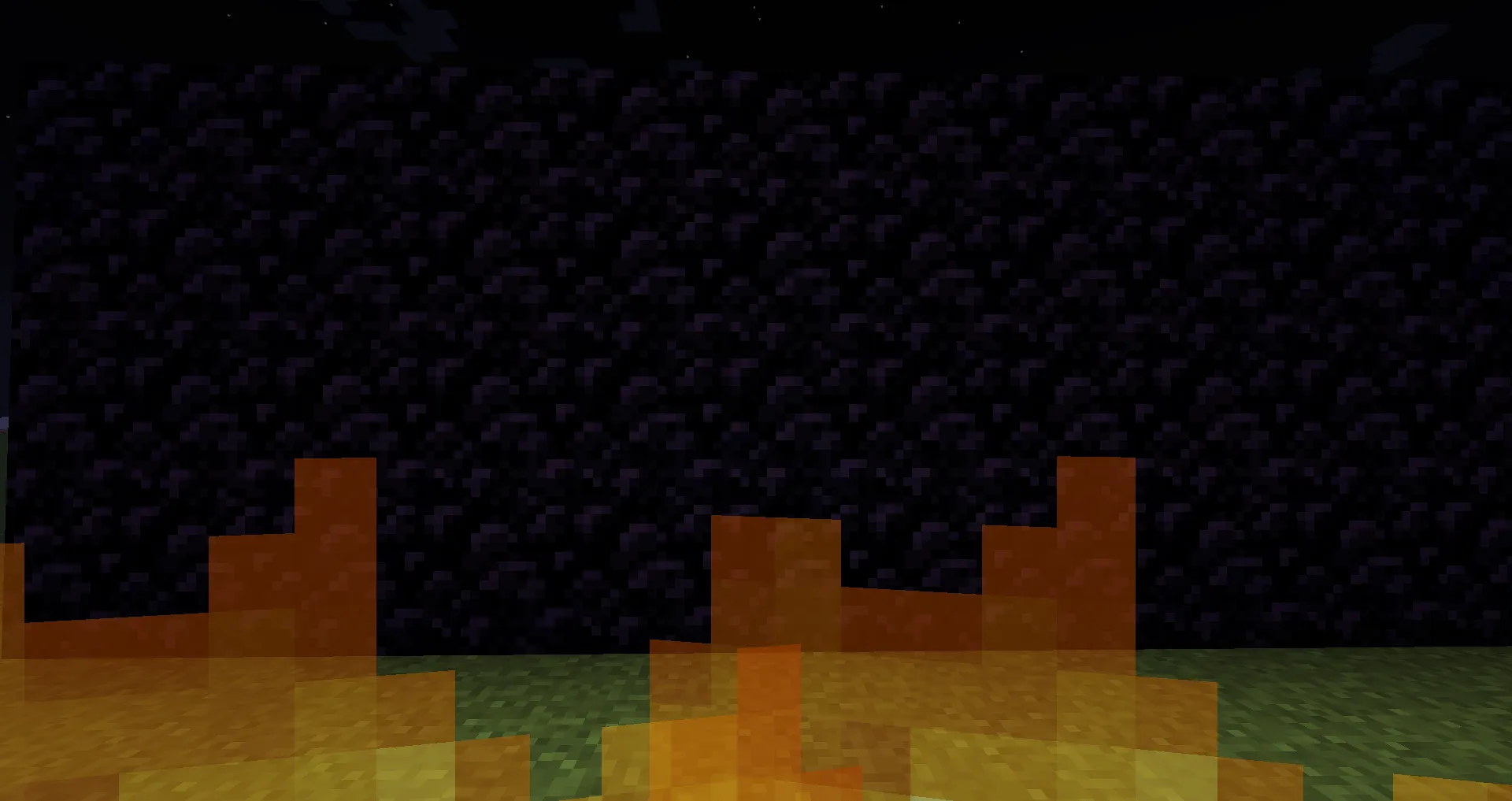 Translucent fire (50% or 25%) — скриншот 2 (Текстуры, Minecraft)