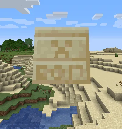 Decoding the doodle at the carved sandstone — скриншот 3 (Текстуры, Minecraft)