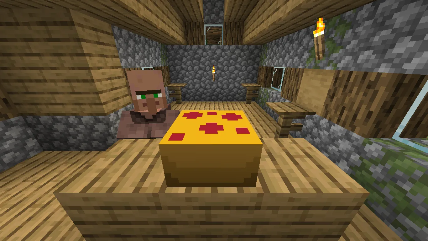 Pizza On Cake!, Текстуры, Minecraft