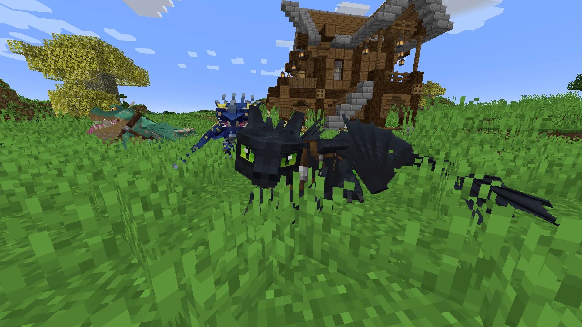 Isle of Berk Reimagined — скриншот 7 (Модпаки, Minecraft)