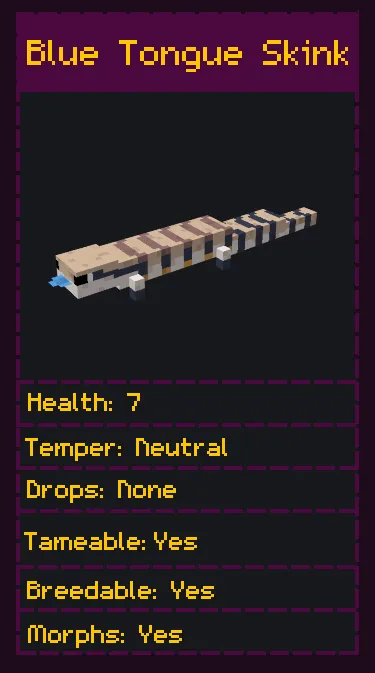 Alex's Herps, Моды, Minecraft