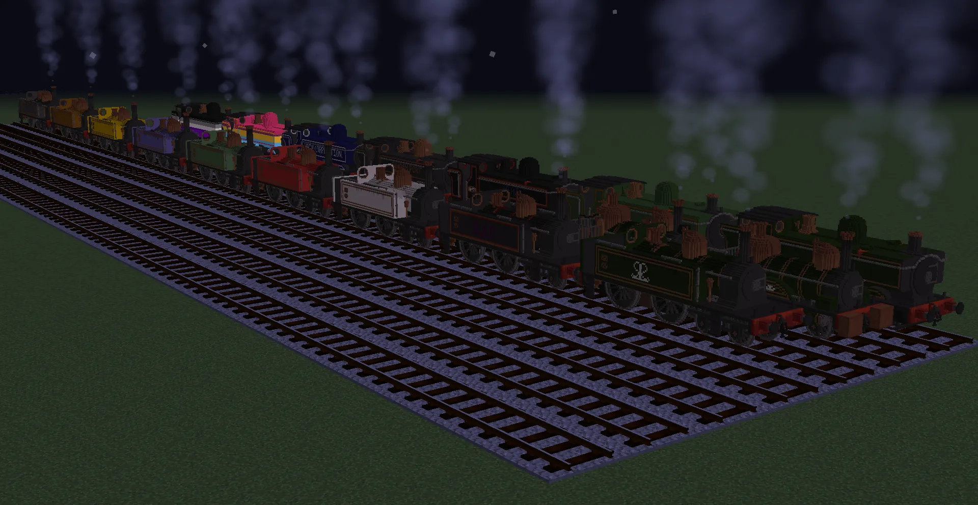 Silver Lake Locomotive & Wagon Works pack — скриншот 2 (Текстуры, Minecraft)