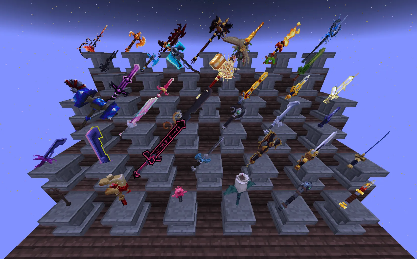 Hazen 'N Stuff, Моды, Minecraft