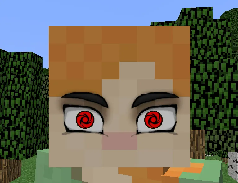 Dynamic Dojutsu | Ahznb's Naruto Addon, Моды, Minecraft