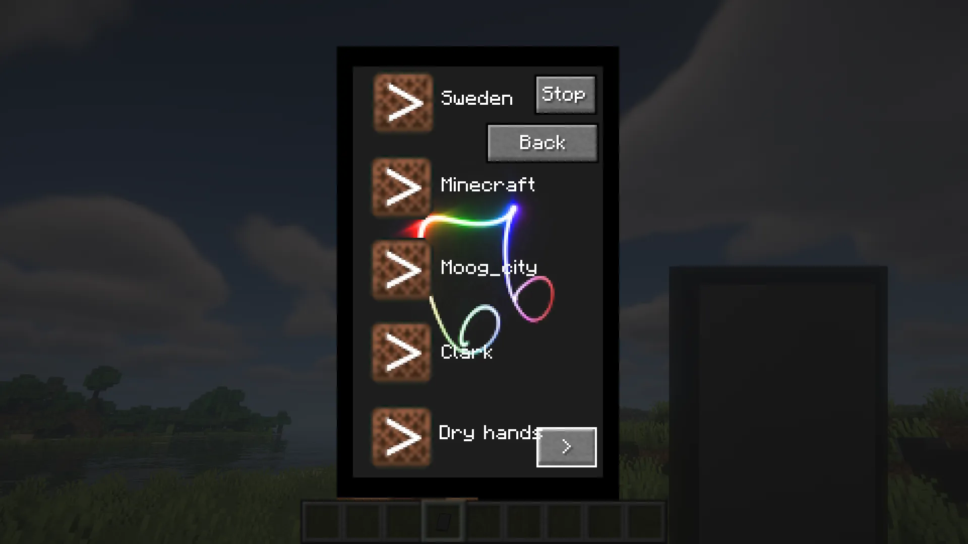 SlimePhone, Моды, Minecraft