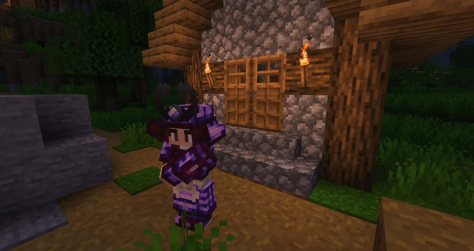 Wizard Samurai - Iron's Spells Addon x Samurai Dynasty, Моды, Minecraft