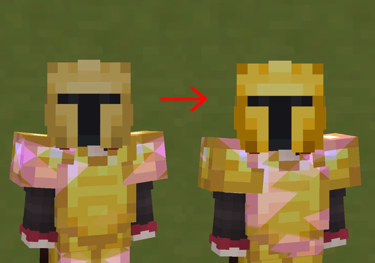 Minedoll's BIG HEAD for Hypixel Skyblock — скриншот 4 (Текстуры, Minecraft)