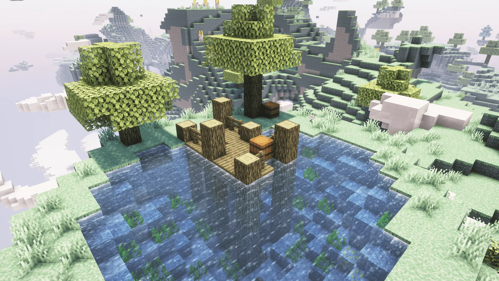 Explore Ruins: The Aether - Dungeons & Structures, Моды, Minecraft