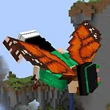 Monarch Butterfly Elytra — скриншот 3 (Текстуры, Minecraft)