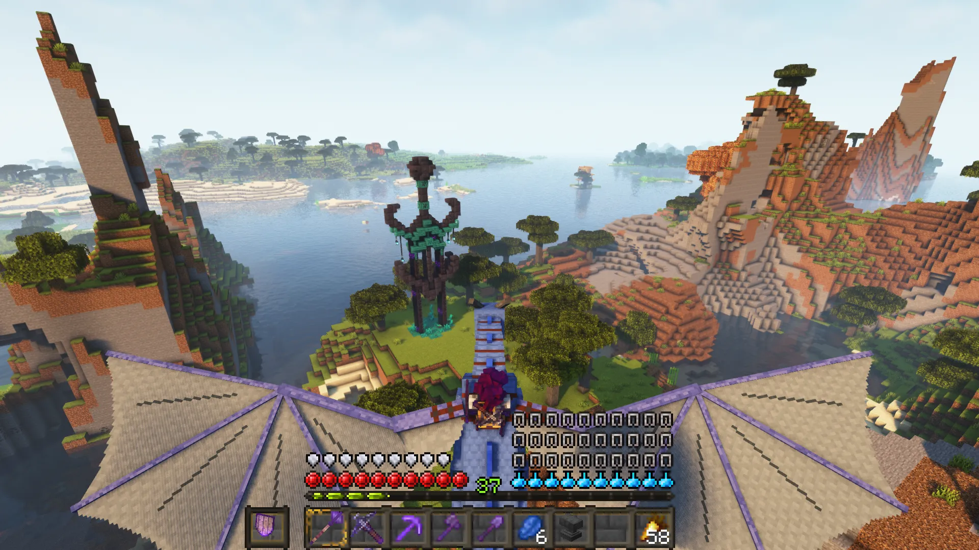 Noble Knights (Forge) — скриншот 1 (Модпаки, Minecraft)
