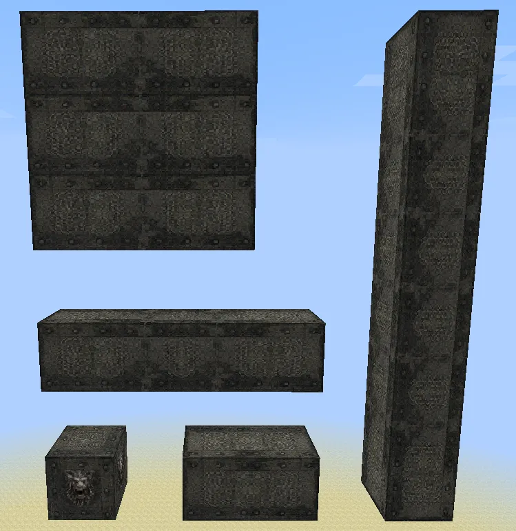 Ornate 5 Re-resurrected - Iron Forger's addon v4 — скриншот 2 (Текстуры, Minecraft)