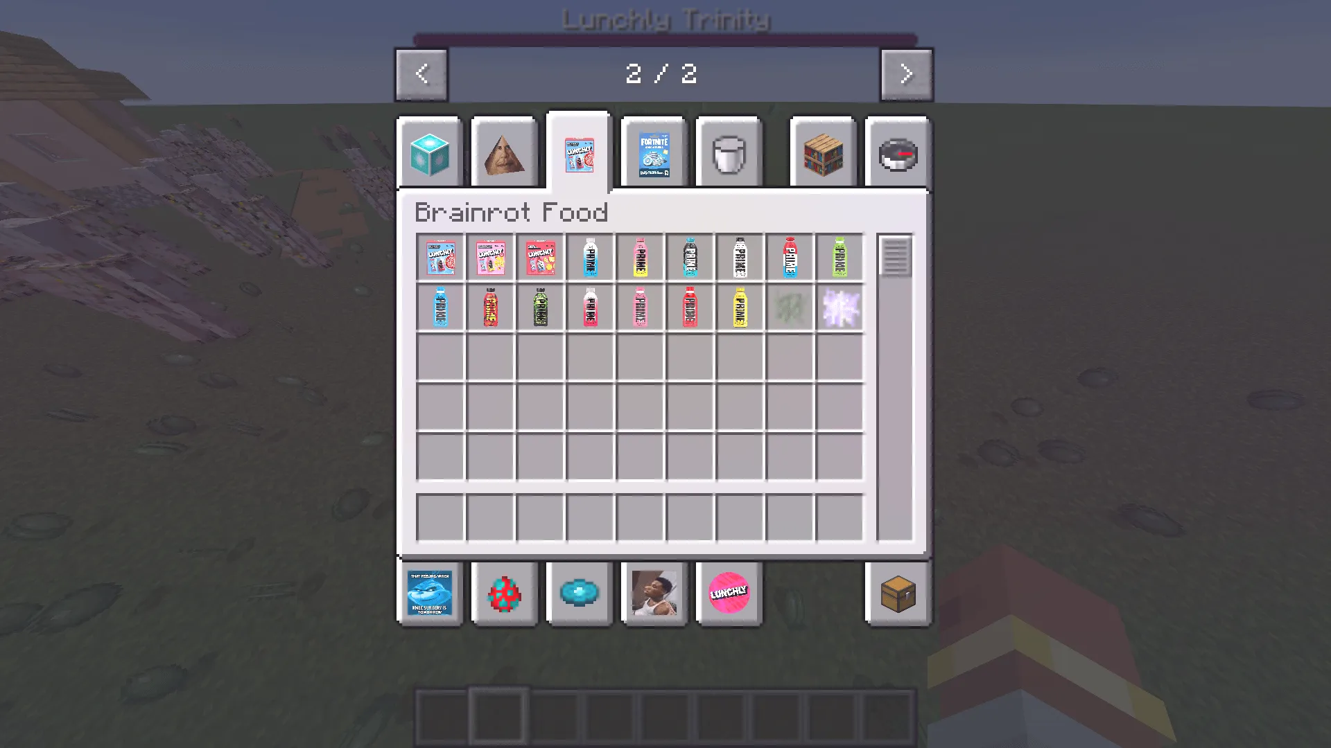 Brainrot+, Моды, Minecraft