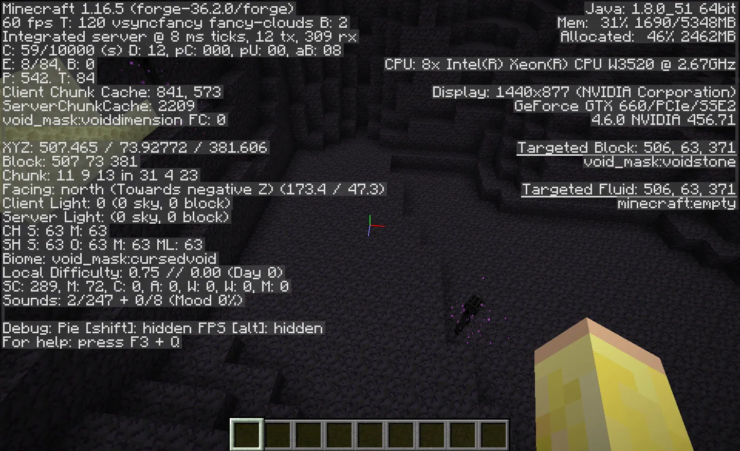 Void Dimension Mod, Моды, Minecraft