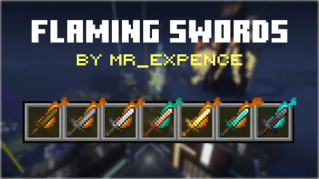 Flaming Swords, Текстуры, Minecraft