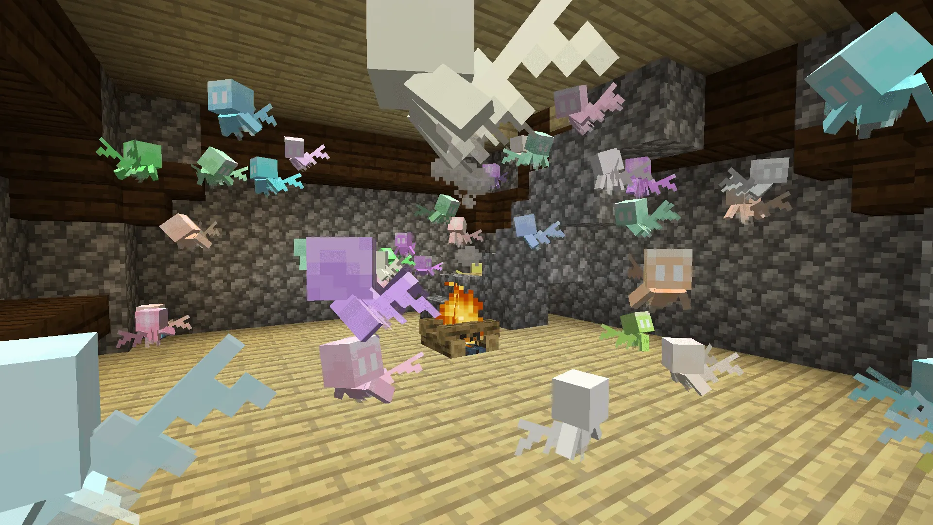 Random Colored Allays — скриншот 1 (Текстуры, Minecraft)