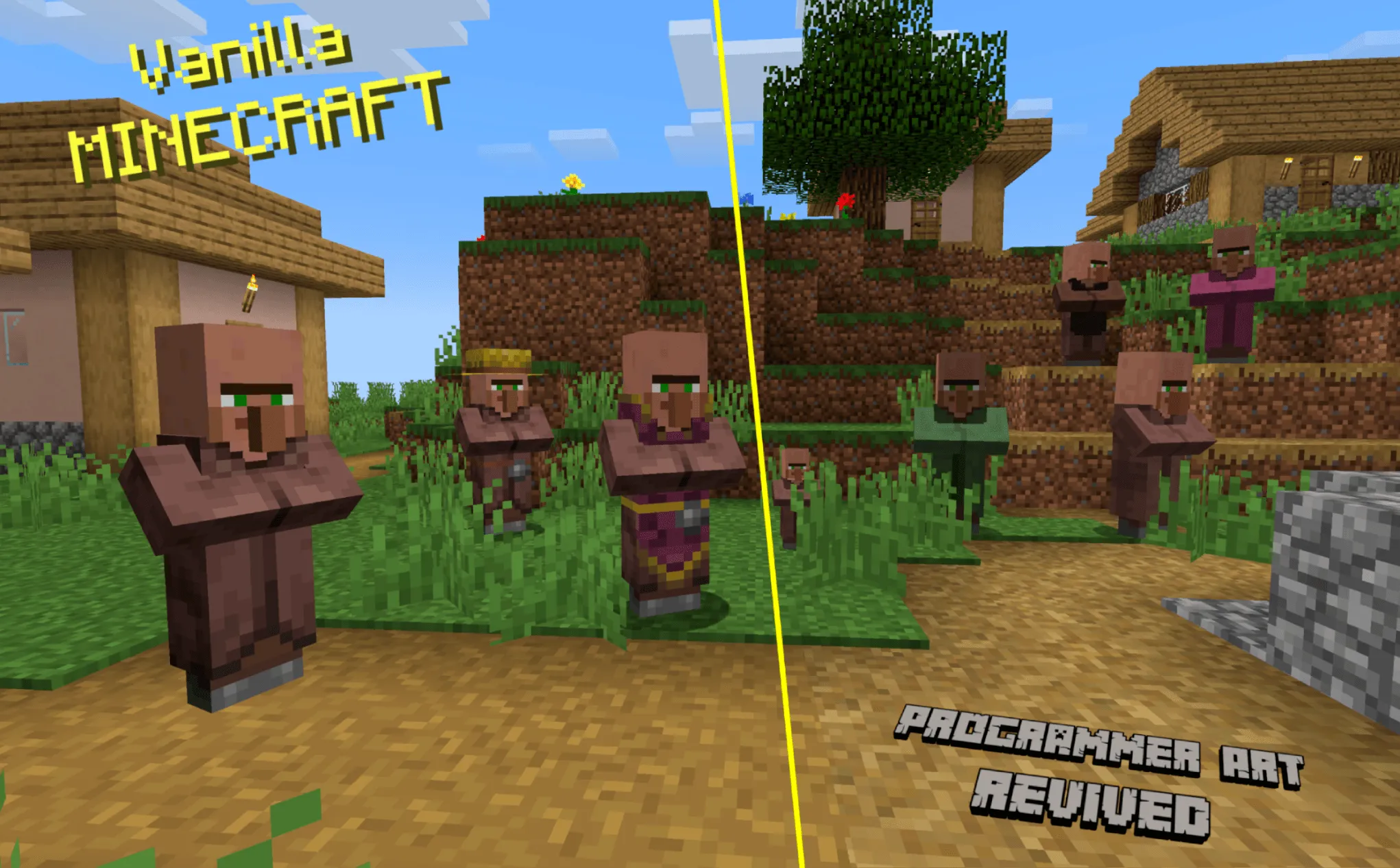 Programmer Art Revived — скриншот 4 (Текстуры, Minecraft)