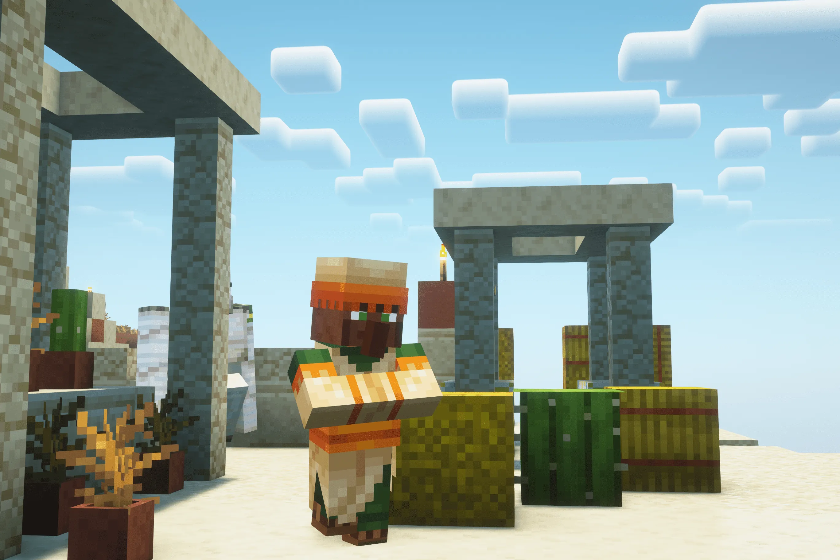 VT villager variations for Fresh Animations — скриншот 2 (Текстуры, Minecraft)