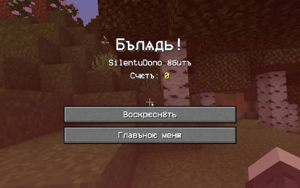 Don's Old Church Slavonic, Текстуры, Minecraft