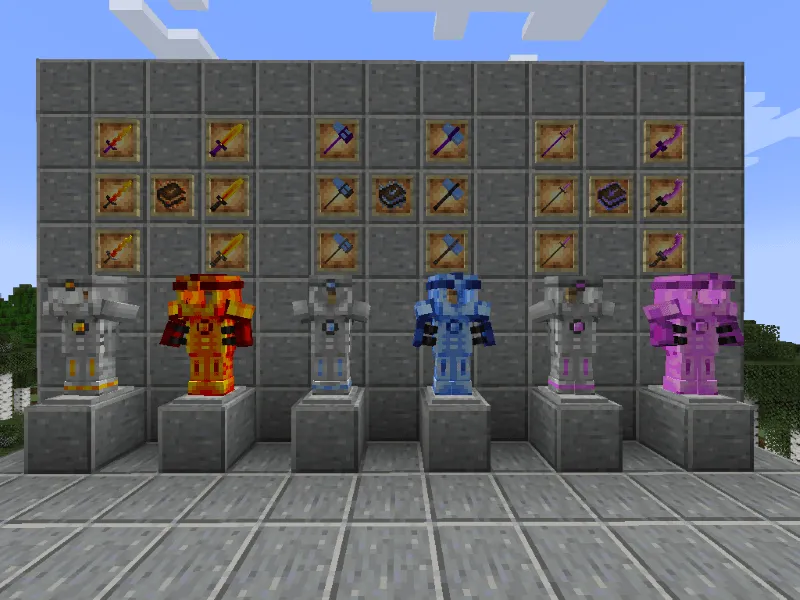 Battlemages [More Magic Series], Моды, Minecraft