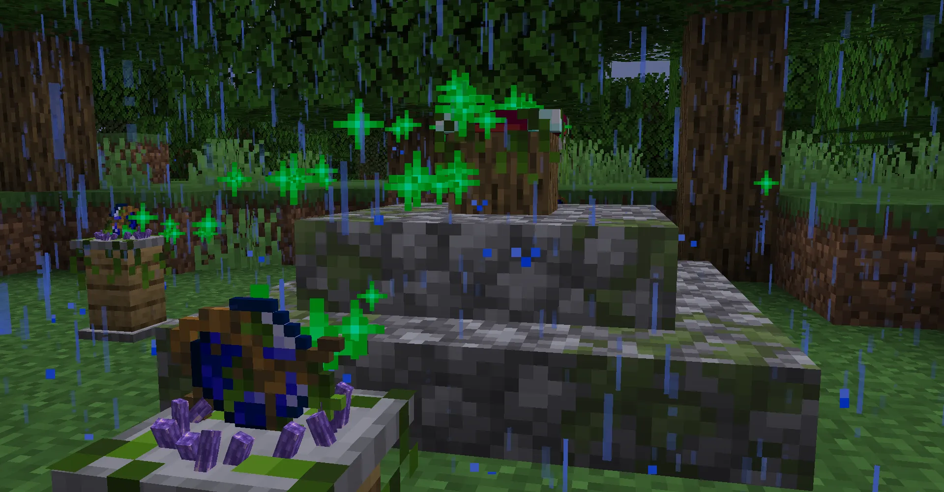 Nature and Rain — скриншот 3 (Моды, Minecraft)
