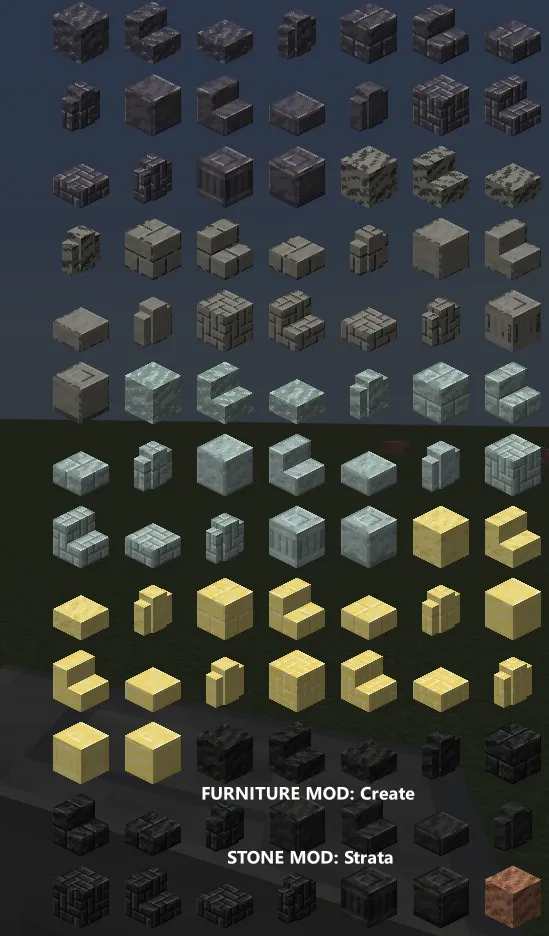 Every Compat (Stone Zone), Моды, Minecraft