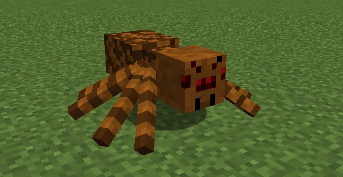Seba's Tameable Spiders Mod (STS Mod) — скриншот 3 (Моды, Minecraft)