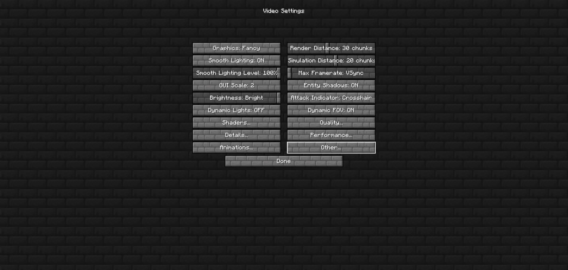 stone brick GUI — скриншот 1 (Текстуры, Minecraft)