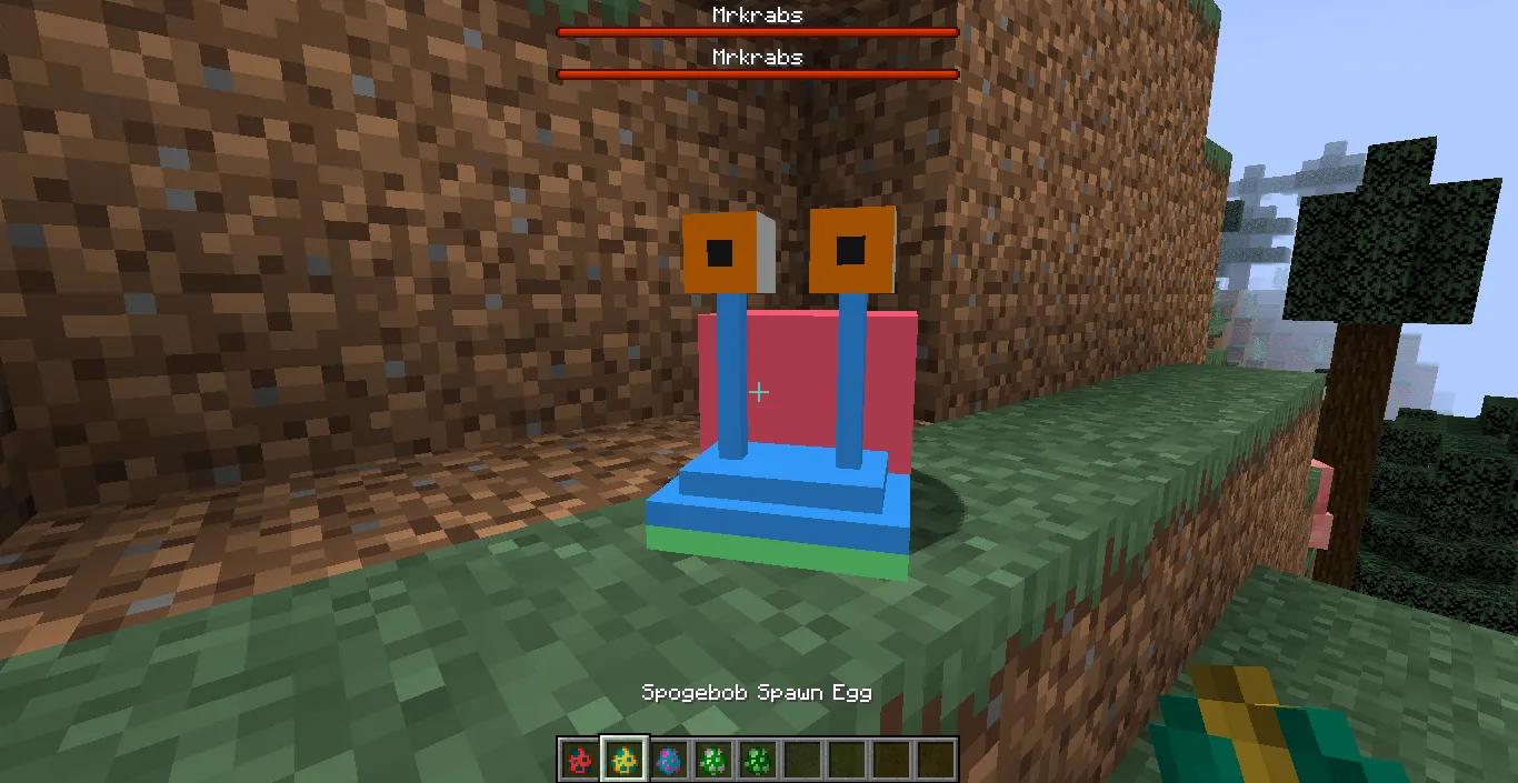 meme_buttom, Моды, Minecraft
