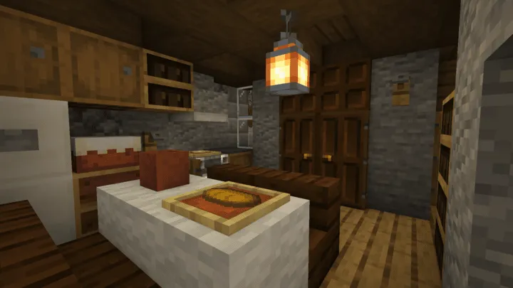 Half-Timbered House #4, Карты, Minecraft
