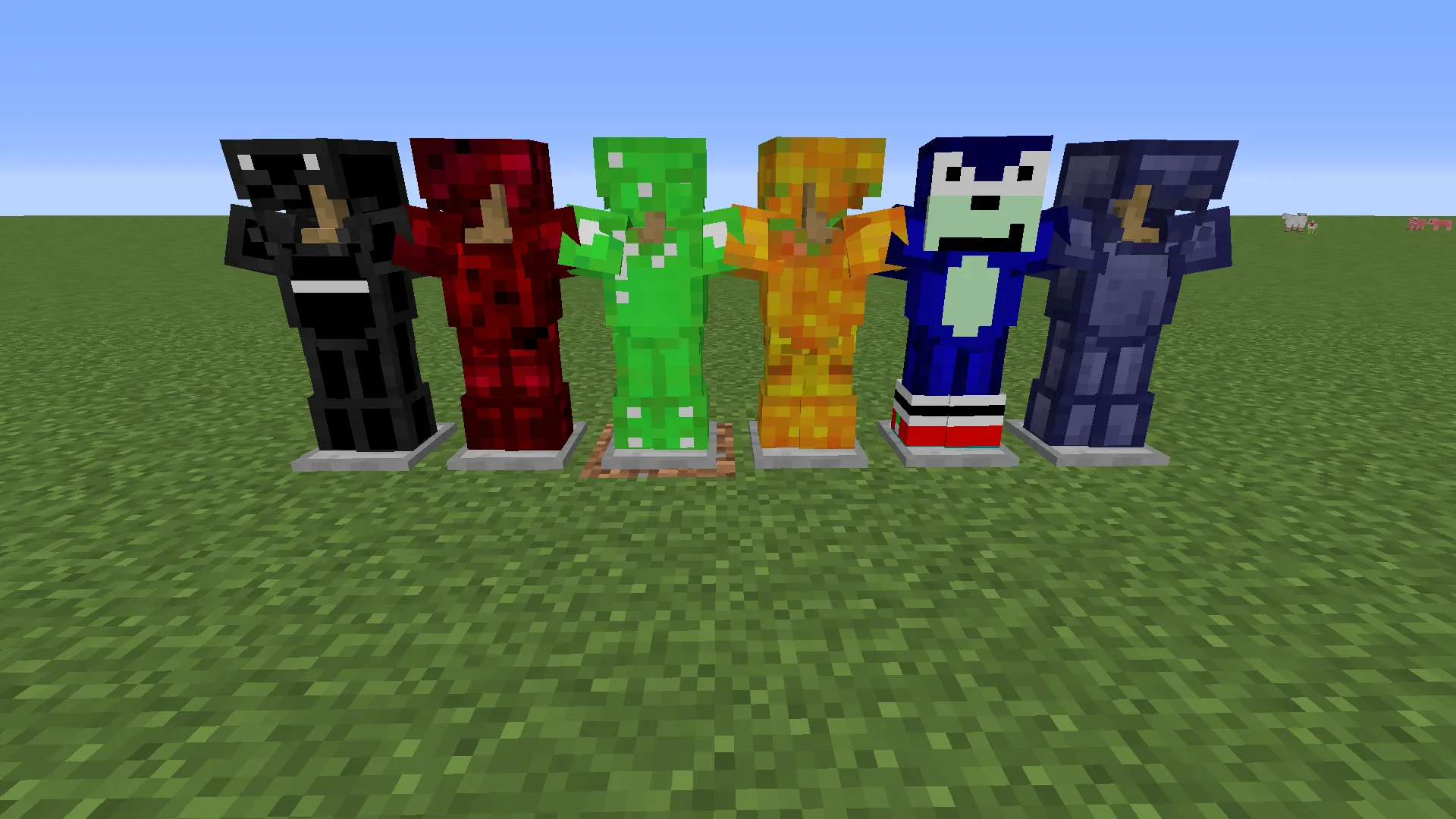CaseArmors, Моды, Minecraft