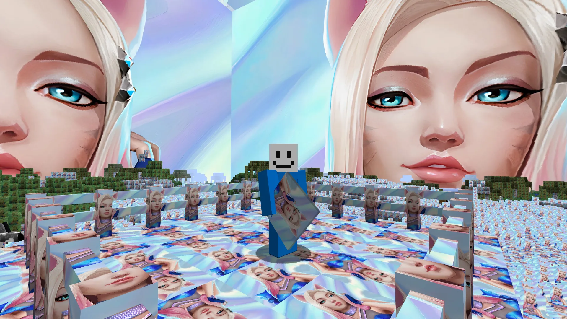 K/DA Ahri 256x (Meme Pack), Текстуры, Minecraft