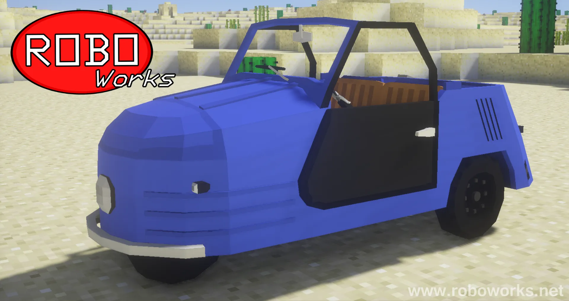 RoboWorks SMZ-S1L Classic Roofless Package, Моды, Minecraft