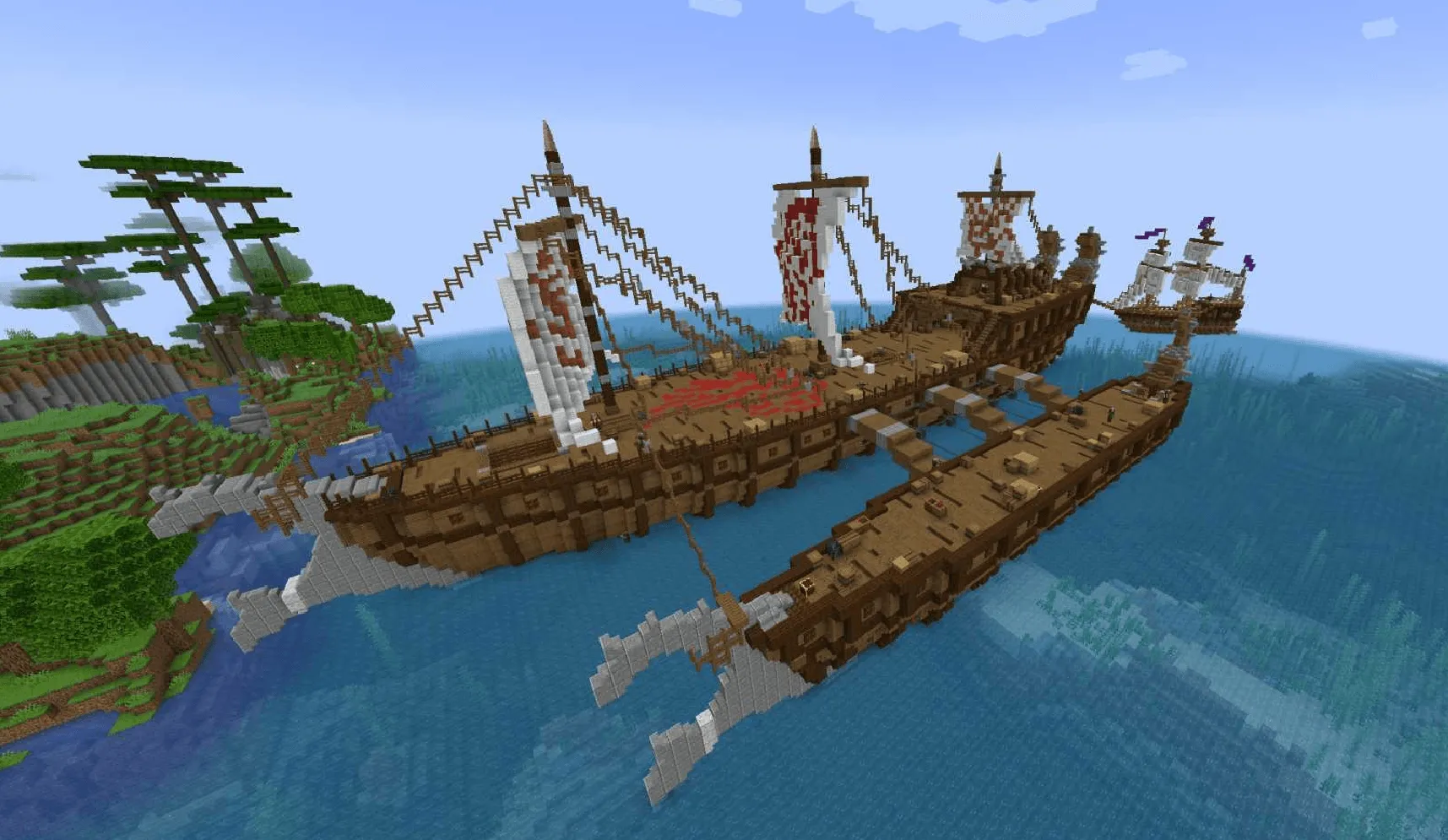 HTTYD The Lost Origins, Модпаки, Minecraft