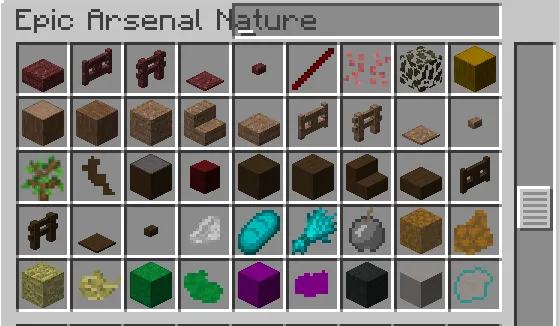 Epic Arsenal, Моды, Minecraft