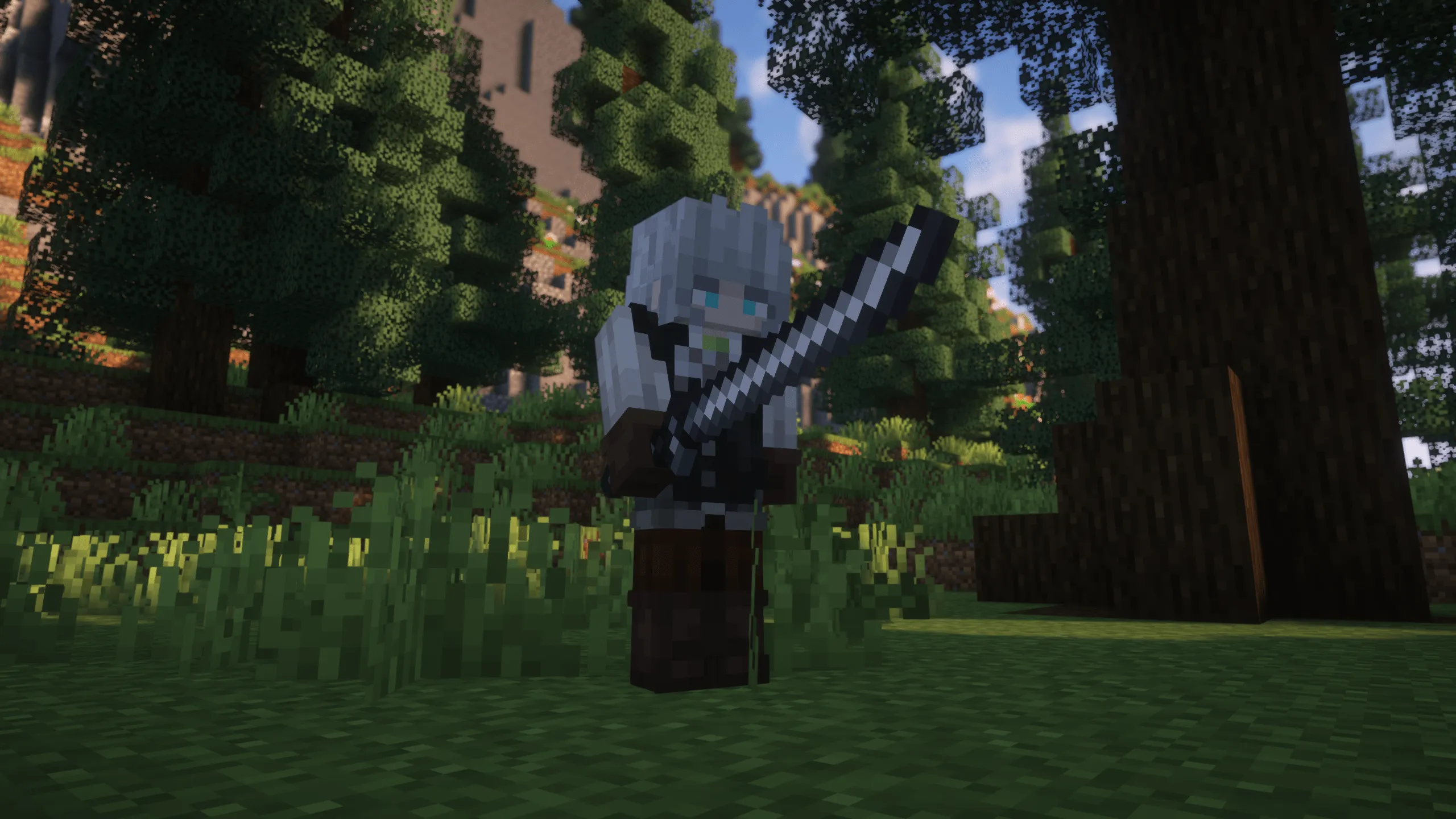 Fantasy Weapons (Medieval Series), Моды, Minecraft